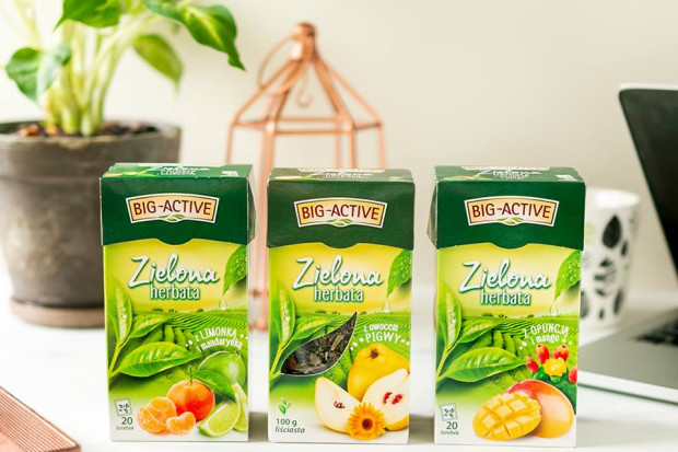 fot. facebook.com/BigActiveTea/ Big-Active z nowymi wariantami zielonych herbat