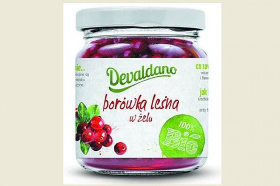 fot. materiały prasowe Nowość od marki Devaldano - BIO Borówka leśna w żelu