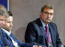 Edward Bajko, fot. PTWP Prezes Spomleku na WKG 2018: Susza wciąż nie wpływa na wzrost cen mleka (wideo)