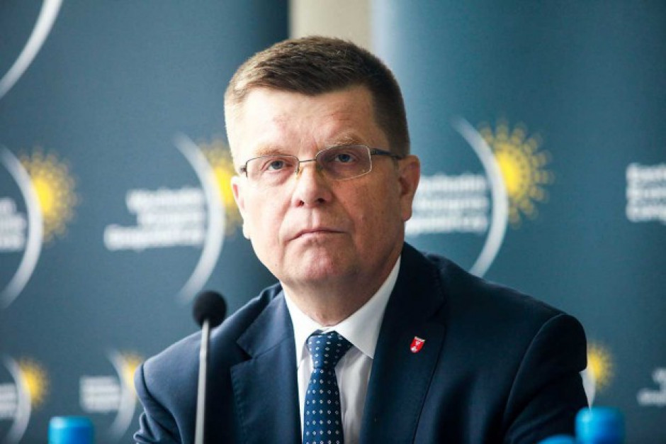 Jerzy Leszczyński, marszałek województwa podlaskiego. Fot. PTWP Jerzy Leszczyński na WKG 2018: Promujemy Podlasie i wspieramy producentów żywności