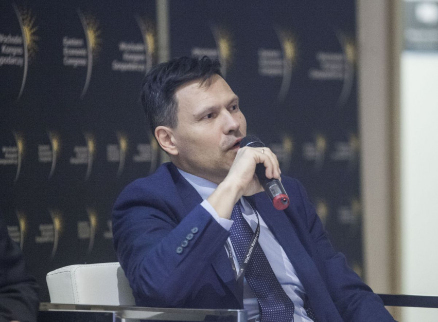 Jerzy Dąbrowski, dyrektor Departamentu Rynków Rolnych w Ministerstwie Rolnictwa i Rozwoju Wsi. Fot. PTWP Zdjęcie numer 4 - galeria: WKG 2018: Polski przemysł spożywczy w Europie i na świecie (relacja i zdjęcia)