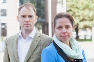 Camiel Derichs, dyrektor regionalny MSC na Europę, Anna Dębicka, koordynator programu MSC w Polsce, fot. Paweł Pawłowski MSC: Chcemy, by Polacy zaczęli zadawać pytania o to jak poławia się ryby (wywiad)