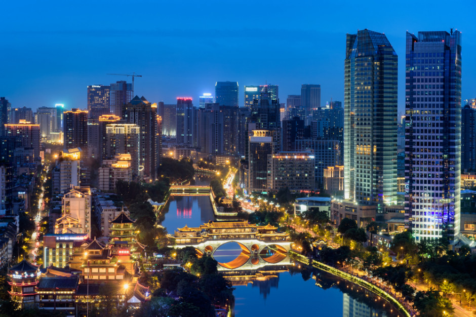 Czengdu, Chiny fot. Shutterstock Polska Agencja Inwestycji i Handlu otworzy w listopadzie biuro w Czengdu
