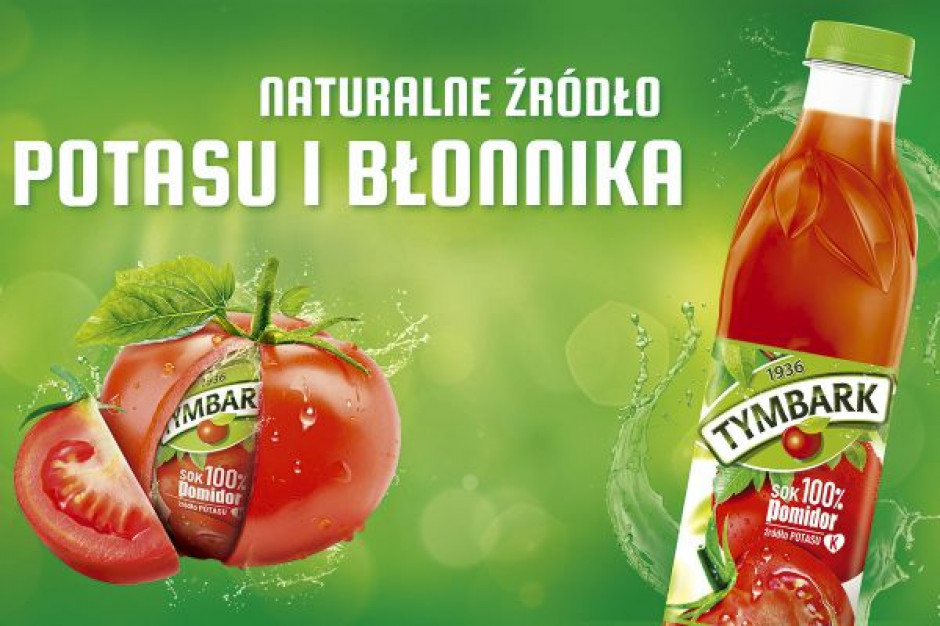 fot. materiały prasowe Nowa kampania i nowy format opakowań soku pomidorowego Tymbark
