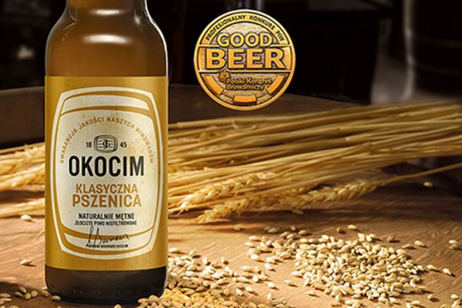 fot. materiały prasowe Klasyczna Pszenica z Browaru Okocim nagrodzone podczas Good Beer 2018