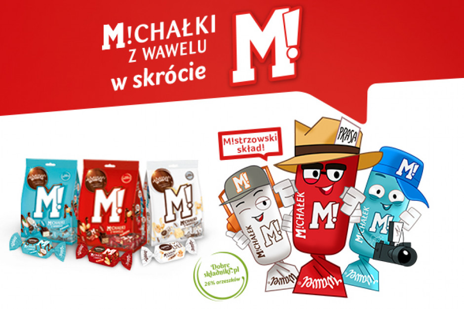 fot. materiały prasowe M!chałki z Wawelu w skrócie M! – nowa kampania marki Wawel (wideo)