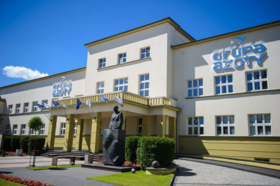 fot. materiały prasowe Strata Grupy Azoty w III kw. wyniosła 116,8 mln zł, zgodnie z szacunkami