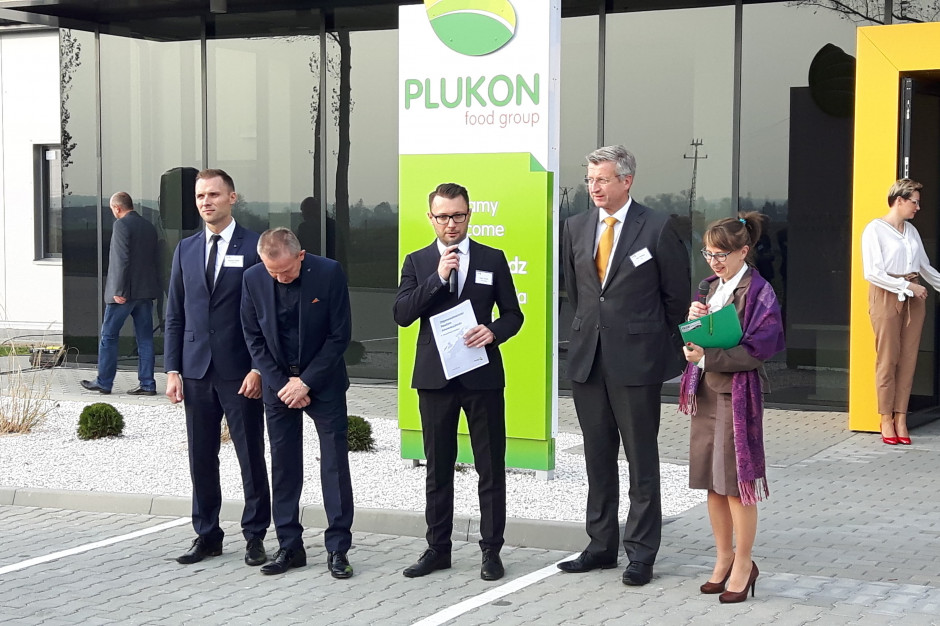Otwarcie zakładu Plukon Sieradz, fot. portalspozywczy.pl Plukon Sieradz uruchamia nowoczesny zakład drobiarski (zdjęcia)