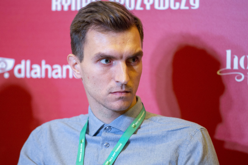 Maciej Otrębski, Strategic Partnership Manager w RoślinnieJemy, fot. PTWP Roślinnie Jemy na FRSiH 2018: CSR jest postrzegany w Polsce bardzo punktowo