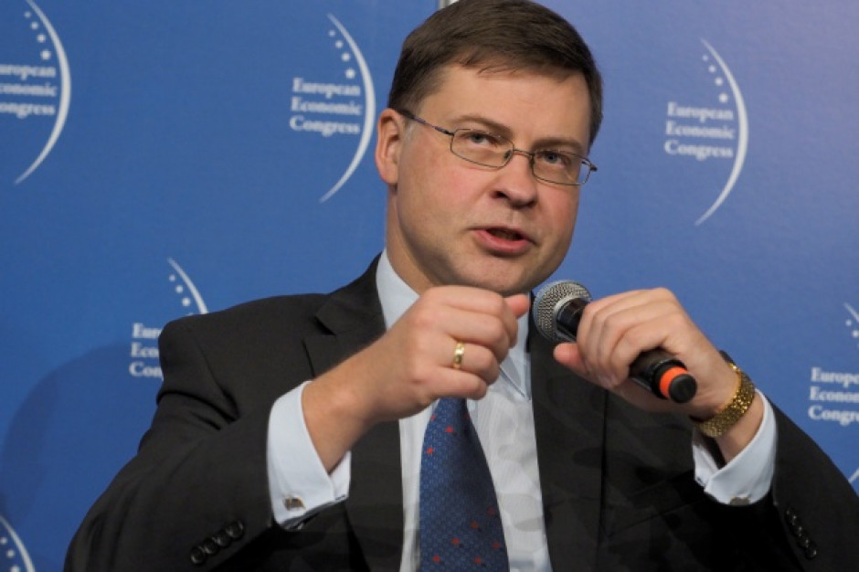 Valdis Dombrovskis, fot. PTWP Wiceszef KE: Polska gospodarka potrzebuje większego udziału inwestycji prywatnych