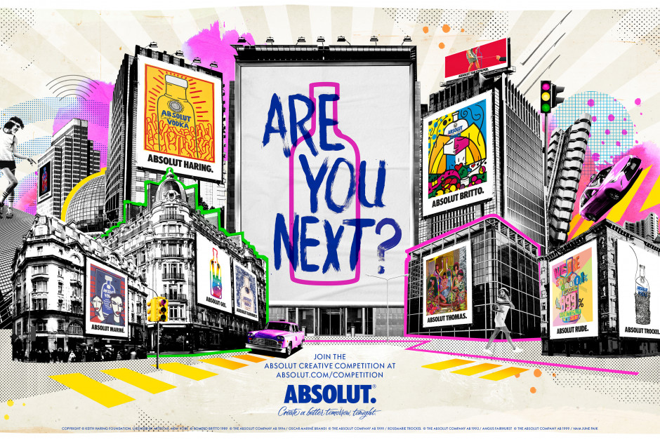 fot. materiały prasowe Absolut startuje z akcją Absolut Creative Competition