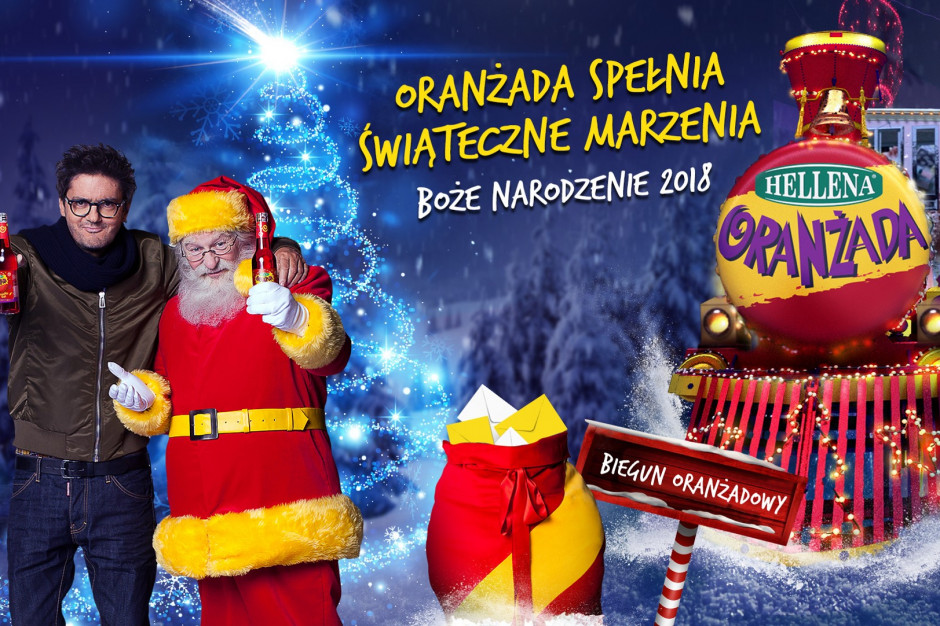 fot. materiały prasowe Oranżada Hellena wystartowała ze świąteczną kampanią reklamową