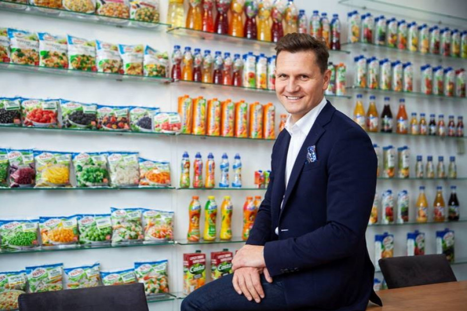 Paweł Gurgul, prezes Grupy Hortex; fot. PTWP Prezes Horteksu: naszą odpowiedzią na trendy jest i będzie jakość i smak produktów