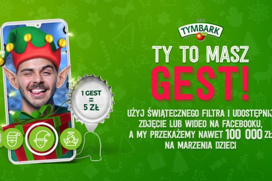 fot. materiały prasowe Świąteczna akcja Tymbarku