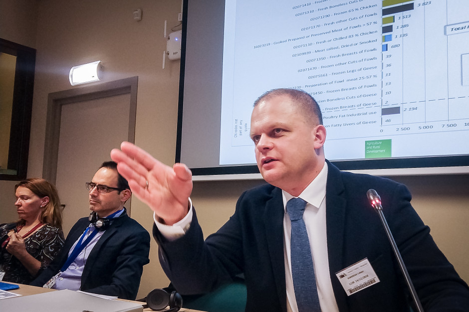 Łukasz Dominiak, fot. mat. pras. Łukasz Dominiak przewodniczącym Grupy Dialogu Społecznego ds. Drobiu i Jaj przy Komisji Europejskiej