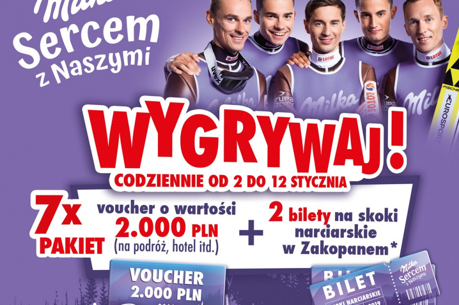 fot. materiały prasowe Milka startuje z konkursem w ramach kampanii „Milka. Sercem z Naszymi”
