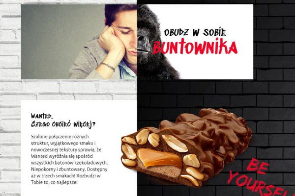 fot. materiały prasowe Batony ETi Wanted w szerokiej kampanii promocyjnej