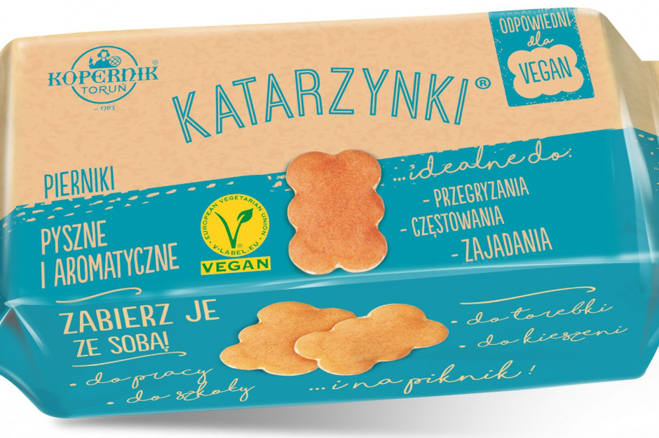 fot. materiały prasowe Marka Toruńskich Pierników Kopernik otwarta na wegan, ma dla nich kilkanaście produktów