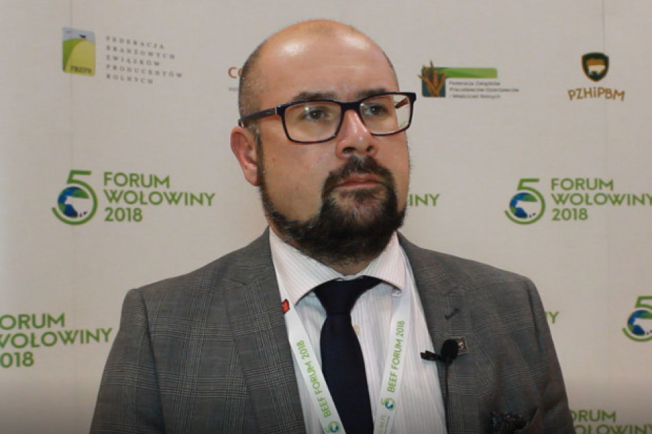 Jacek Zarzecki, fot. farmer.pl Prezes PZHiPBM: Straty producentów bydła w 2019 roku mogą sięgnąć 600 mln zł