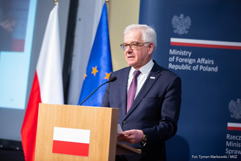 Jacek Czaputowicz, fot. twitter Szef MSZ: UE docenia działania Polski w sprawie nielegalnego uboju