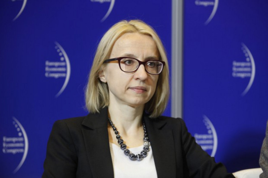 Teresa Czerwińska, minister finansów, fot. PTWP Minister finansów: Najprawdopodobniej w połowie roku odczujemy spowolnienie gospodarcze