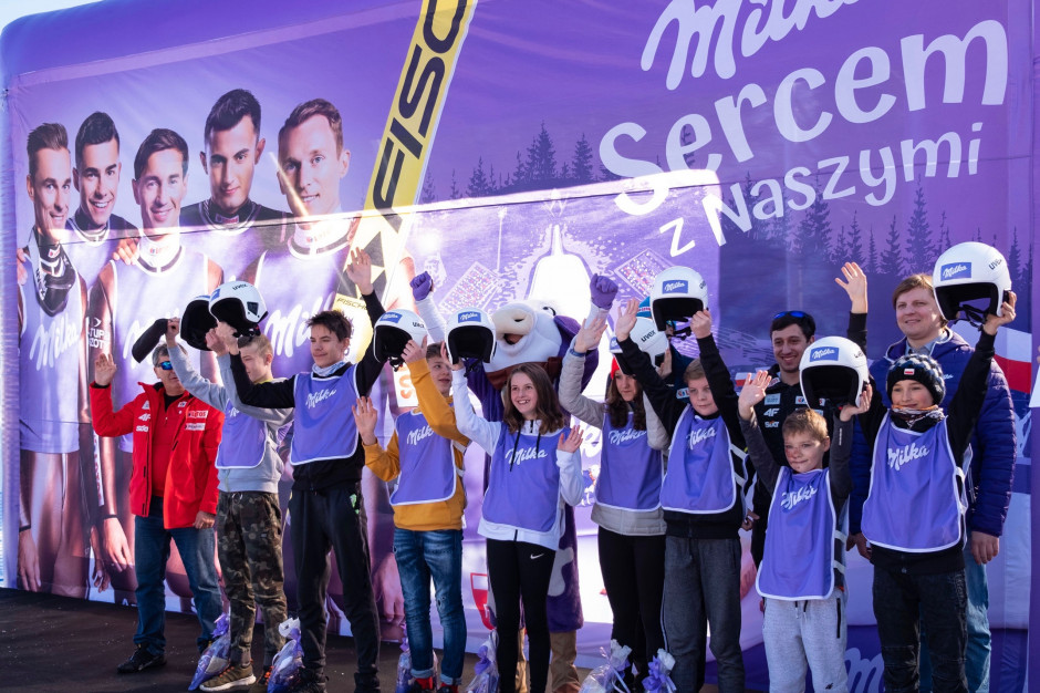 fot. materiały prasowe Milka wspiera młodych skoczków
