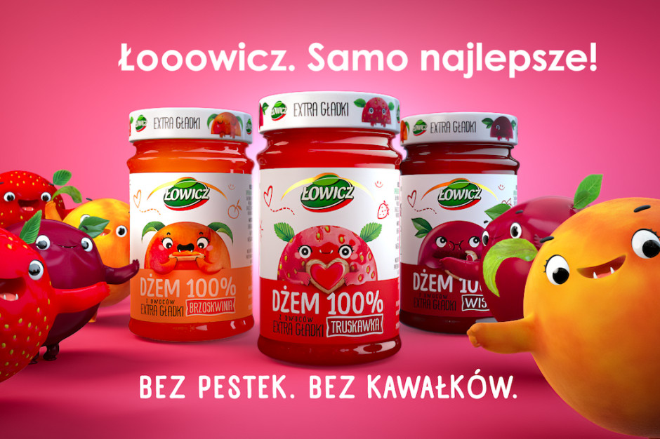 fot. materiały prasowe Łowicz startuje z kampanią dżemów Extra Gładkich