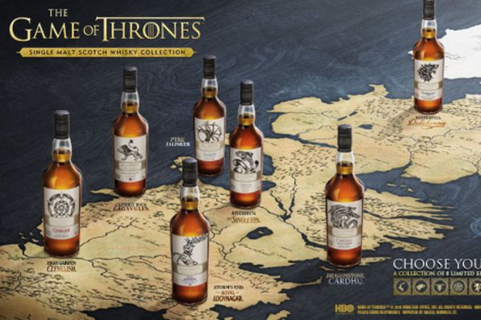 fot. materiały prasowe Diageo we współpracy z HBO wprowadza limitowaną kolekcję scotch whisky single malt Gra o Tron