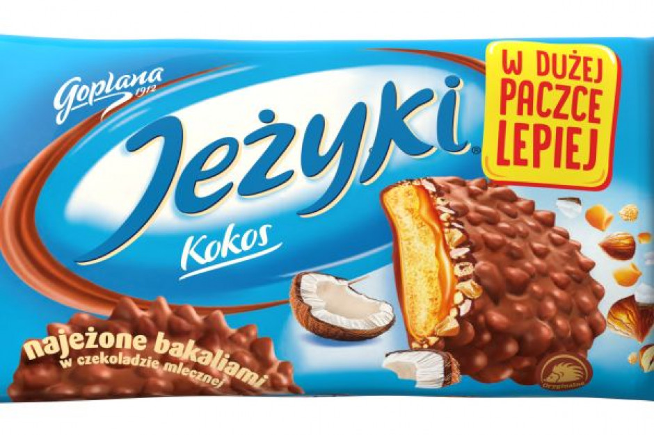 fot. materiały prasowe Colian wprowadza na rynek edycję limitowaną ciastek Jeżyki w dużym opakowaniu