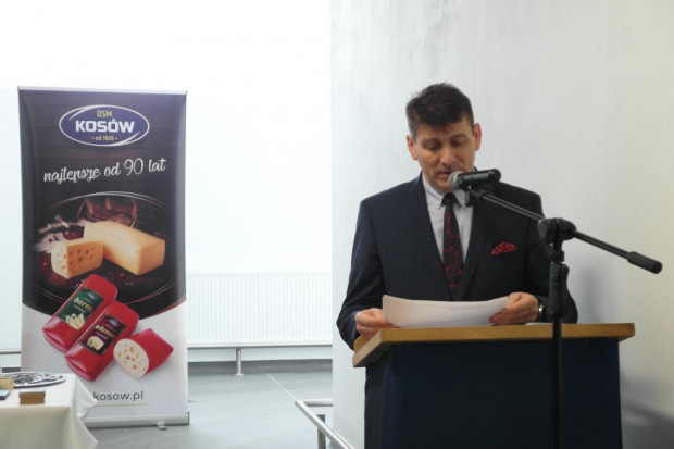Andrzej Minarczuk, prezes OSM Kosów Lacki /fot. PTWP Case study: Mleczarnia uniknęła upadku, dziś inwestuje miliony