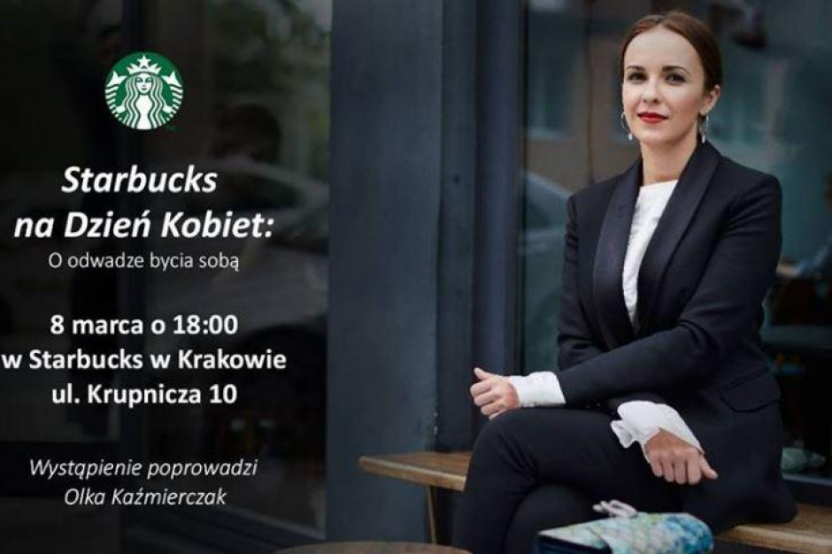 Starbucks na Dzień Kobiet przeprowadzi Power Speech