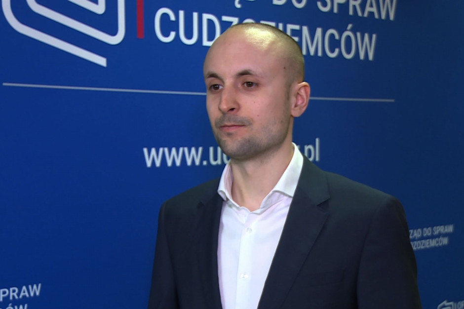 Jakub Dudziak, rzecznik Urzędu do spraw Cudzoziemców. Fot. materiały prasowe Rośnie liczba odmów na pobyt stały dla cudzoziemców w Polsce