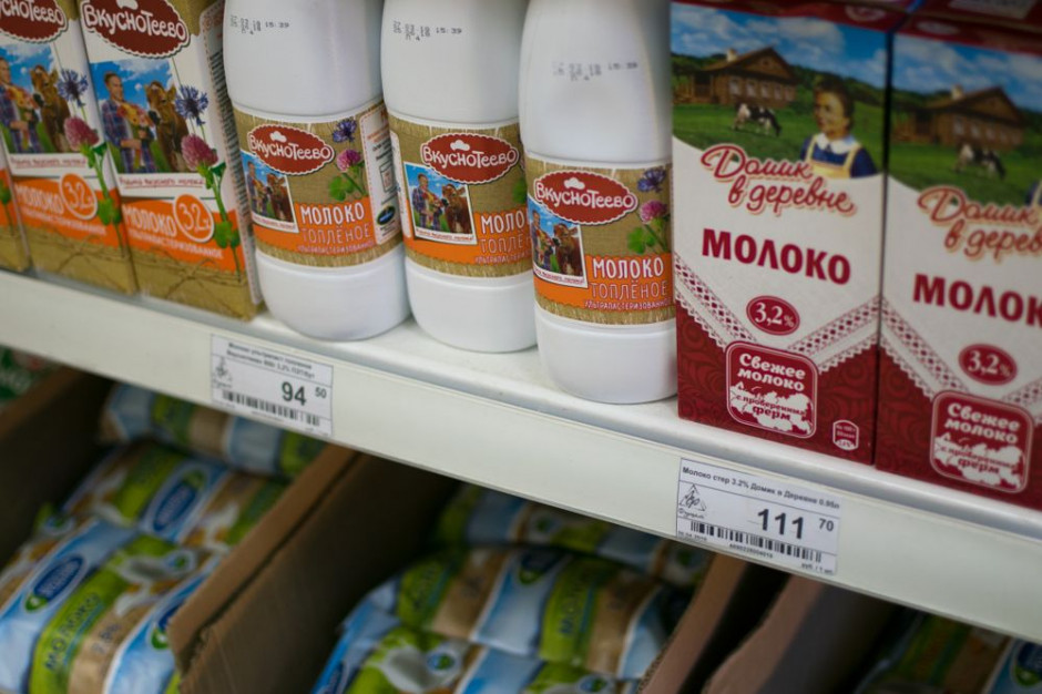 fot. shutterstock.com Rosyjski rynek mleka - spadek spożycia, planowany wzrost eksportu
