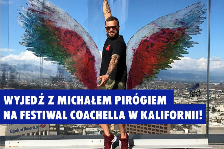 fot. materiały prasowe Absolut wspólnie z Michałem Pirógiem zaprasza na festiwal Coachella