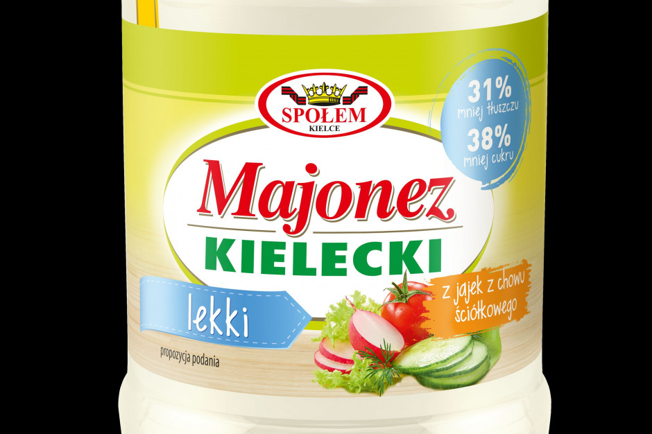 fot. materiały prasowe WSP „Społem” wycofała z produkcji Majonezu Kieleckiego lekkiego jaja z chowu klatkowego