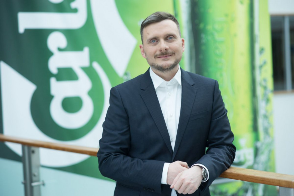 Wojciech Żabiński, wiceprezes Carlsberg Polska fot. spółka Carlsberg Polska szykuje masę nowości na 2019 po udanym 2018 r, idzie za głosem konsumentów