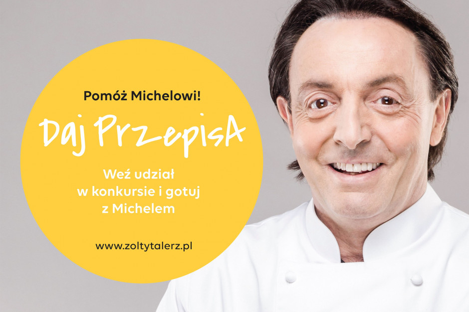 fot. materiały prasowe Daj przepisa! Rusza konkurs Żółtego Talerza z udziałem Michela Morana
