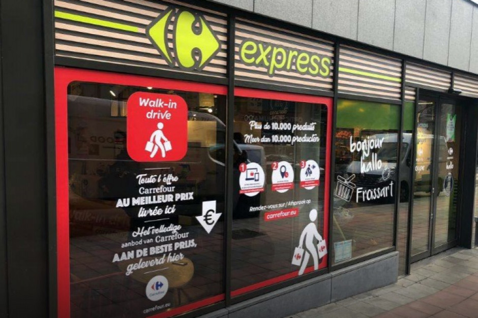 fot. materiały prasowe Miejski punkt odbioru Carrefoura ruszył w Brukseli