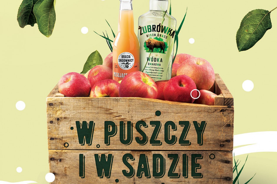 fot. materiały prasowe Wspólna promocja Żubrówki i Braci Sadowników