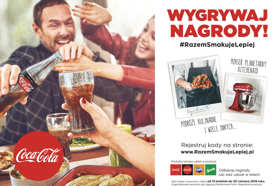 fot. materiały prasowe Coca-Cola rusza z nową edycją kampanii „Razem smakuje lepiej”