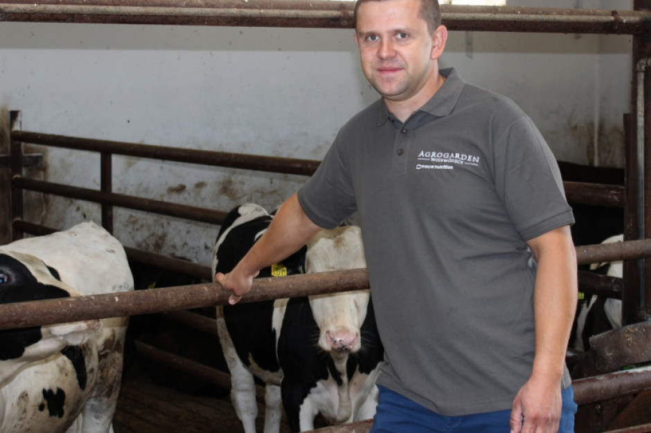 Józef Wojewódzki utrzymuje ok. 400 szt. bydła opasowego, fot. farmer.pl Hodowca: Ceny bydła mięsnego wciąż nie mogą wrócić do poziomu sprzed afery