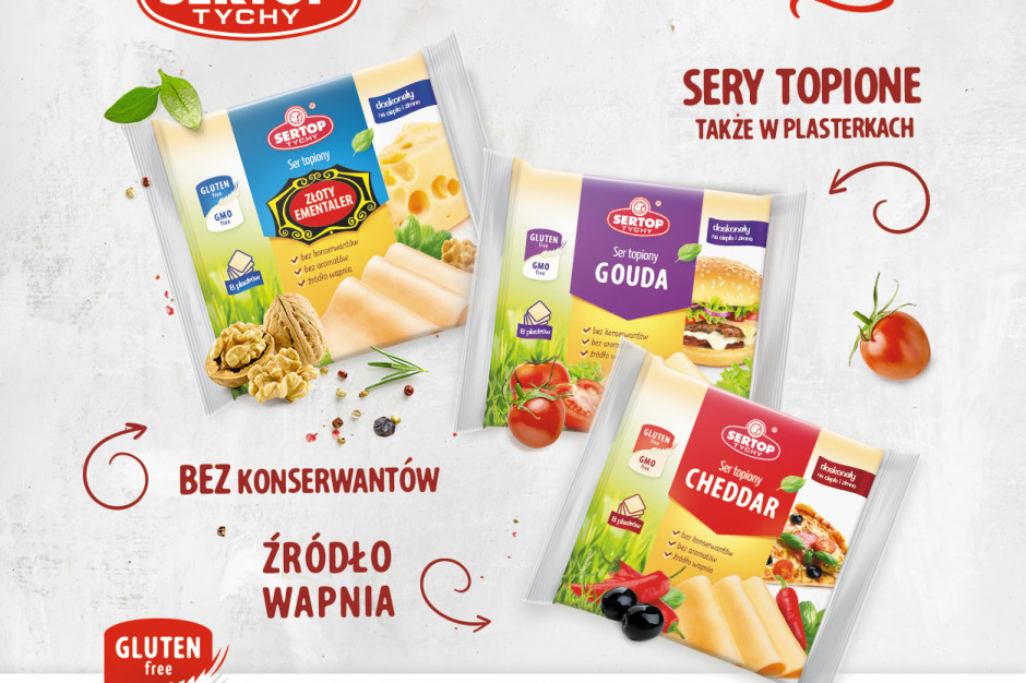 fot. materiały prasowe Sertop wprowadza serki topione w plastrach
