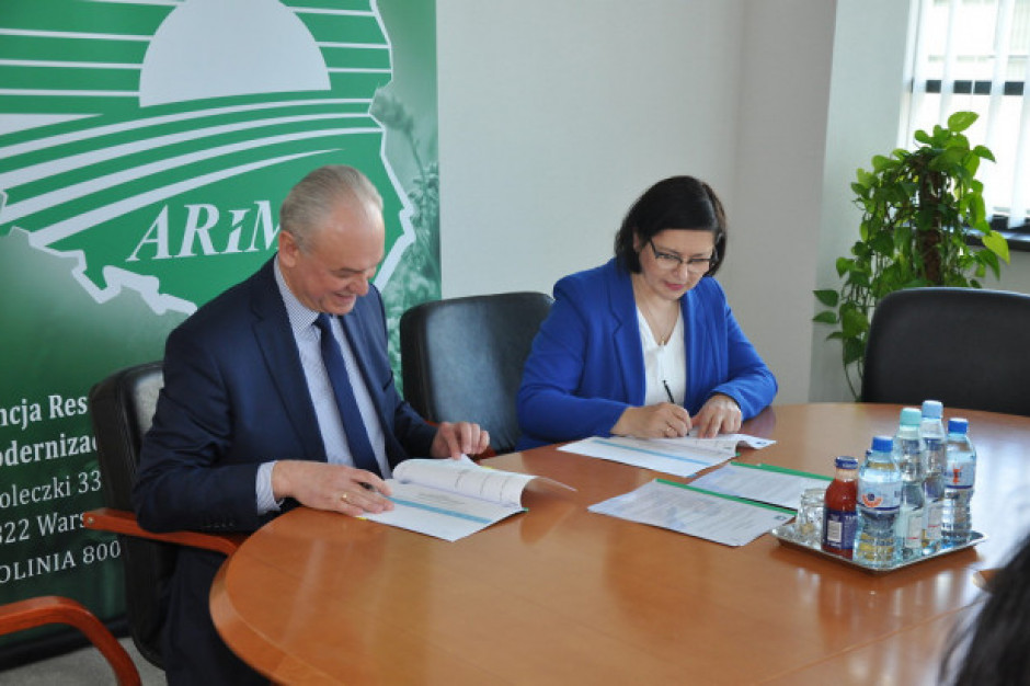 fot. PIORiN PIORiN i ARiMR podpisali porozumienie ws. przekazywania danych i informacji
