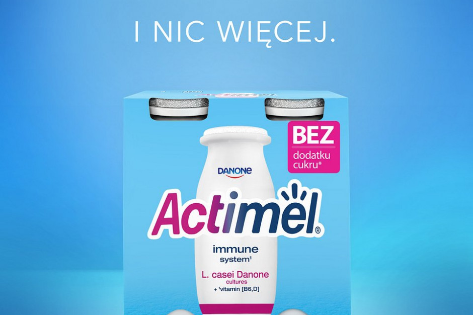 fot. materiały prasowe Nowy Actimel Bez Dodatku Cukru