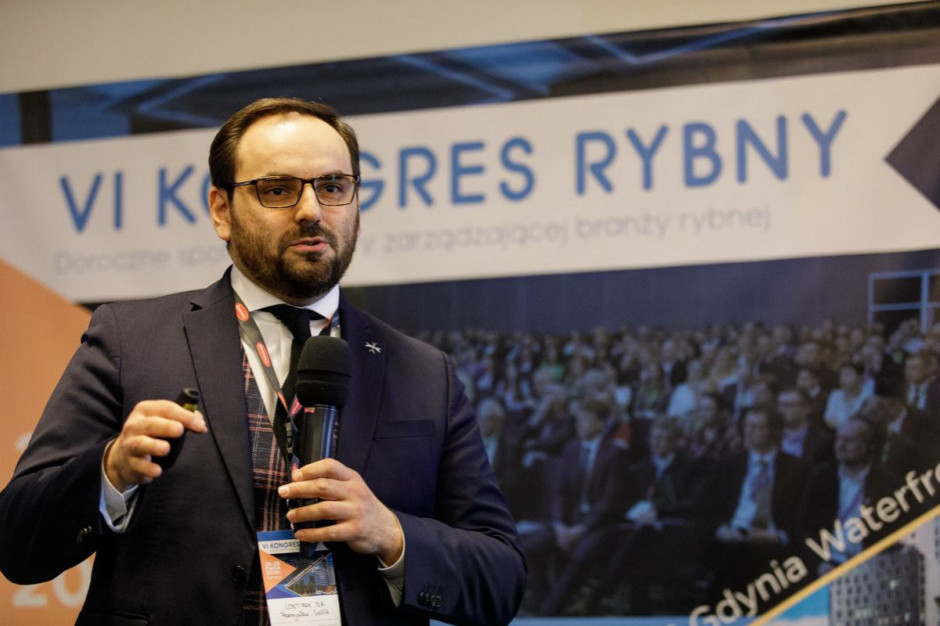 Przemysław Cieślik, fot. Piotr Manasterski/Kongres Rybny Contimax: Przyszłością polskiego przetwórstwa jest własna ryba