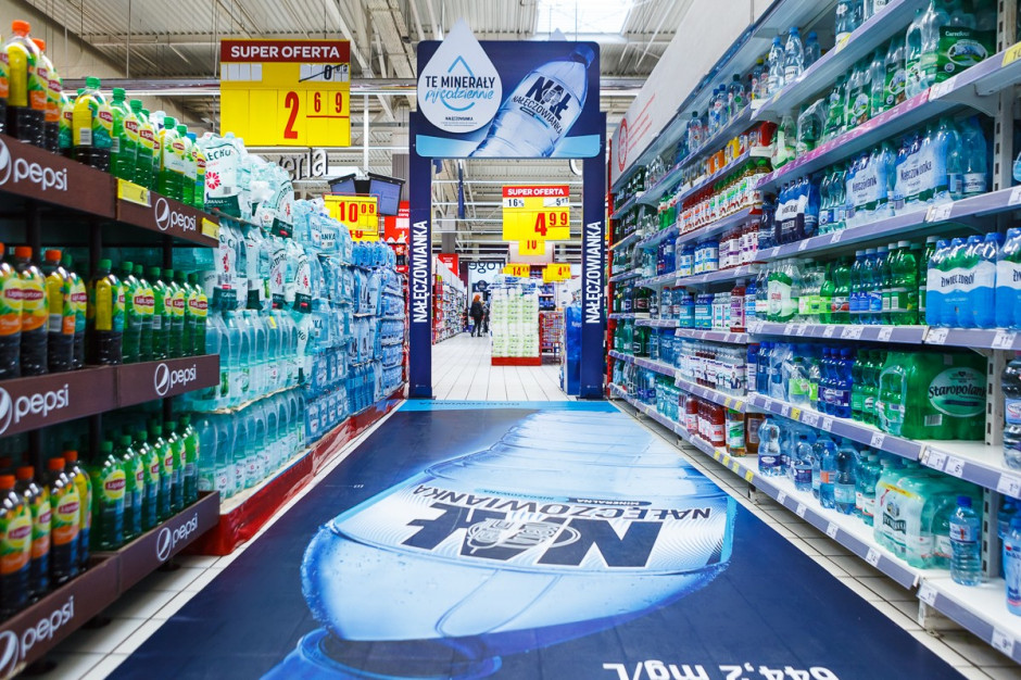fot. materiały prasowe Rebranding marki Nałęczowianka zrealizowany w sieci Carrefour