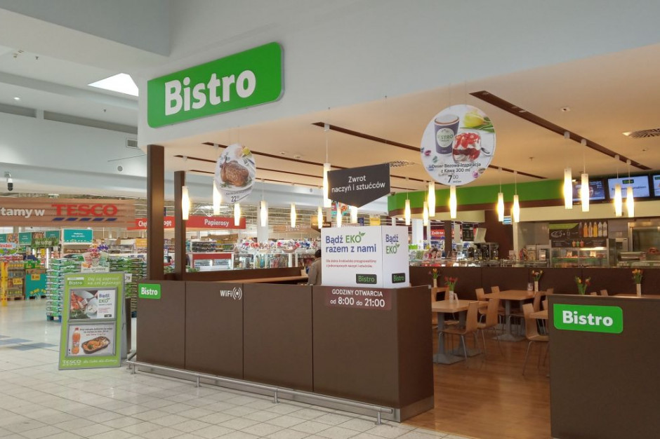 fot. materiały prasowe Tesco rezygnuje z jednorazowych sztućców i talerzy w Bistro