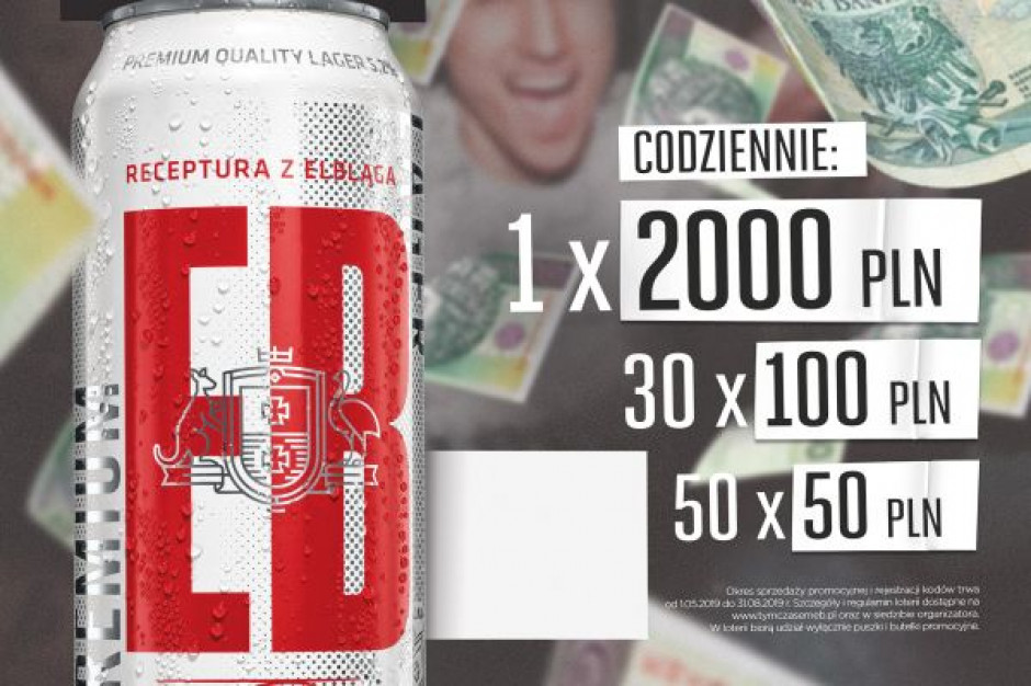 fot. materiały prasowe Marka EB zmienia recepturę piwa, startuje z nową loterią