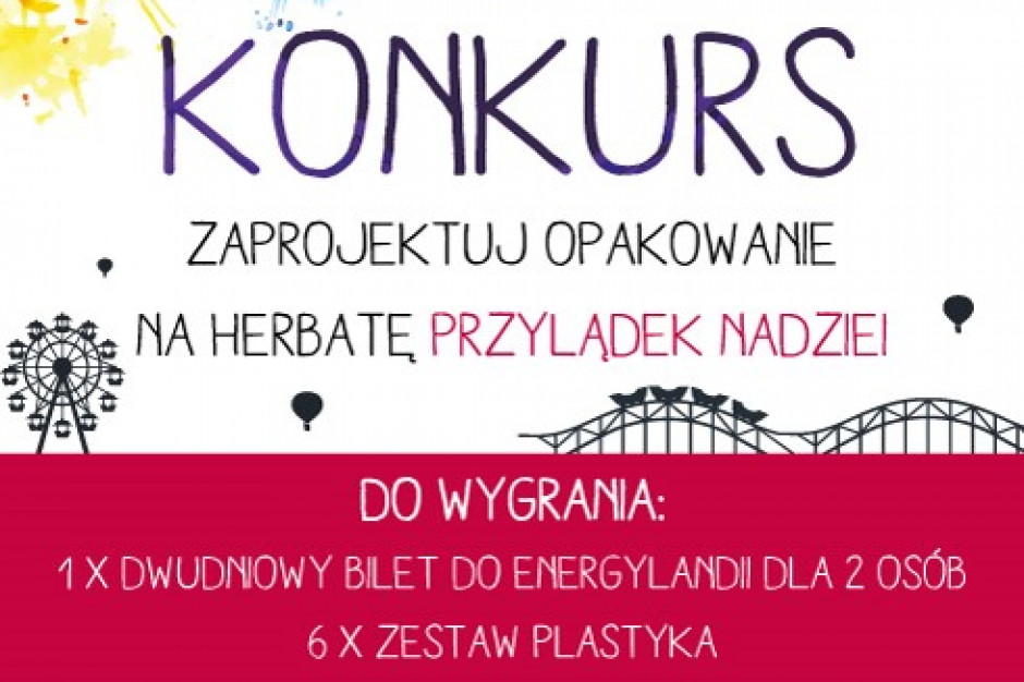 fot. materiały prasowe Czas na Herbatę startuje z konkursem dla dzieci, w którym nagrodą jest wycieczka do Energylandii