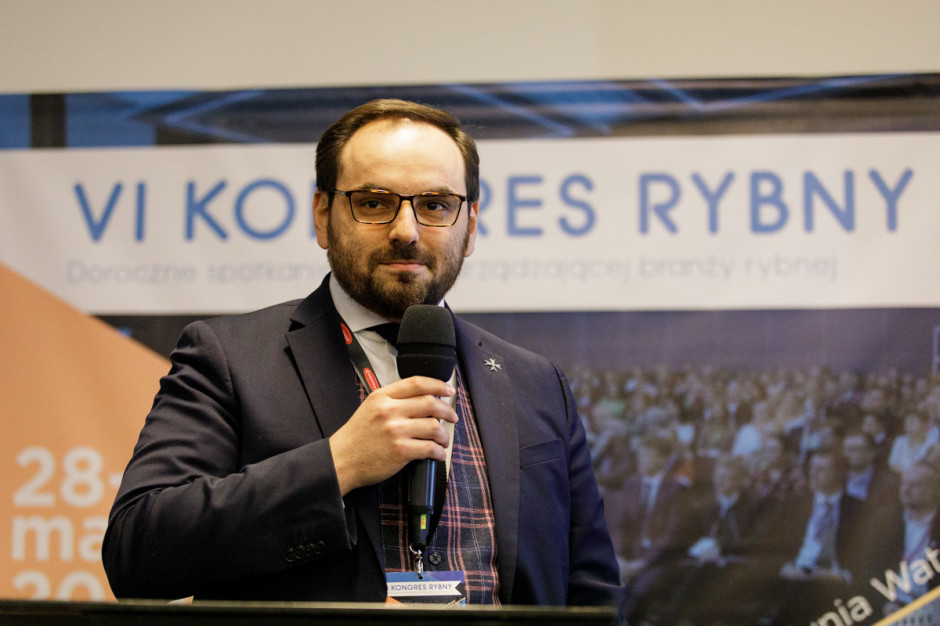 Przemysław Cieślik, fot. Piotr Manasterski/Kongres Rybny Cieślik, Contimax: Fundusze unijne nie pomagają branży rybnej w Polsce